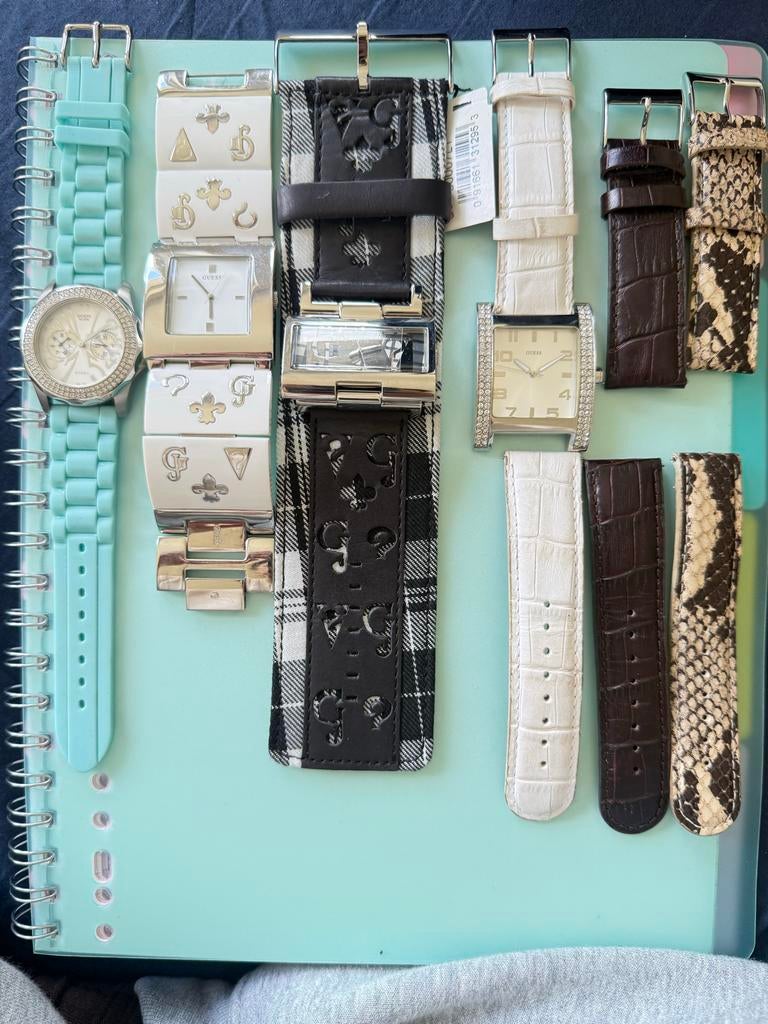 Dames horloges: Guess, D&G, Breil - Nieuw/Z.G.A.N., Sieraden, Tassen en Uiterlijk, Horloges | Dames, Staal, Verzenden, Guess, Polshorloge