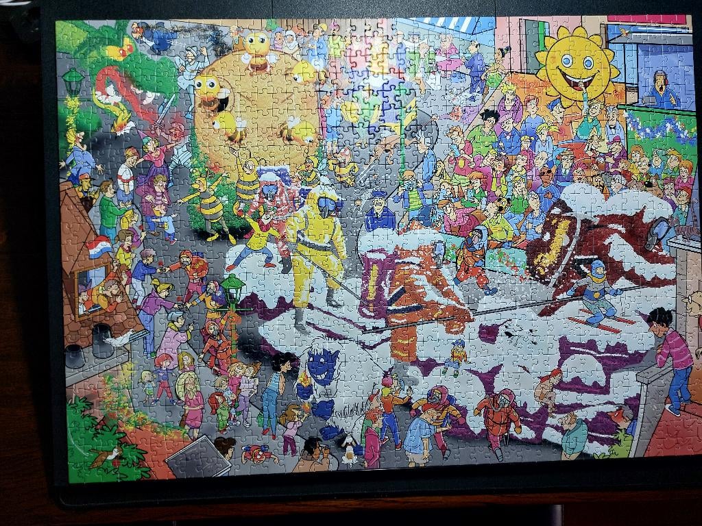 Puzzels 1000 stukjes – bij 4 puzzels 1 puzzel gratis erbij, Hobby en Vrije tijd, Denksport en Puzzels, Ophalen, 500 t/m 1500 stukjes