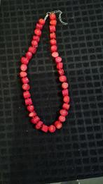 Coral ketting, Ophalen of Verzenden, Nieuw, Rood, Overige materialen