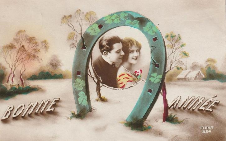 MEISJE ROMANTIEK JAREN 20 ZEER MOOIE OUDE KAART. Kl649, Verzamelen, Ansichtkaarten | Themakaarten, Gelopen, 1920 tot 1940, Overige thema's