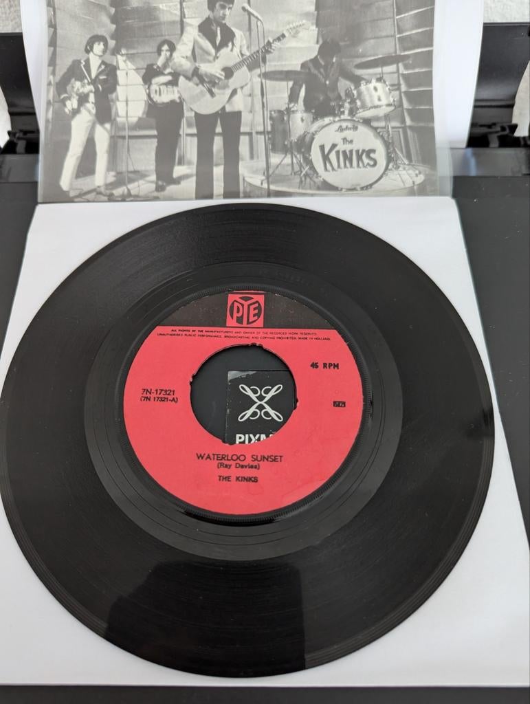 The Kinks - Waterloo Sunset ( vinyl single), Ophalen of Verzenden, Gebruikt, Pop