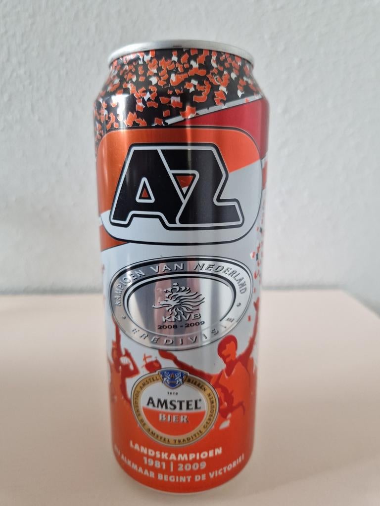 AZ bierblikje, Ophalen of Verzenden, Zo goed als nieuw