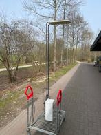 Gesto Terra marmeren lamp ontworpen door Bruno Gecchelin, Ophalen, Gebruikt, Metaal, 150 tot 200 cm