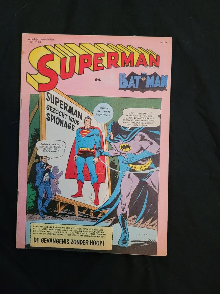 Superman en Batman 1971 # 28 Interpresse, Eén comic, Ophalen of Verzenden, Zo goed als nieuw, Amerika