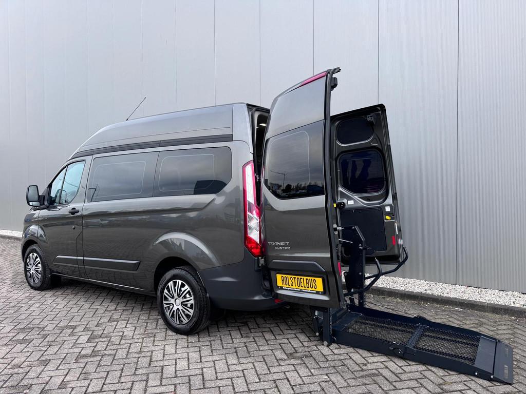 Ford Transit Custom 2.0 TDCI L1H2 Automaat | Airco | Rolstoe, Auto's, Automaat, 12 maanden, Stof, Gebruikt