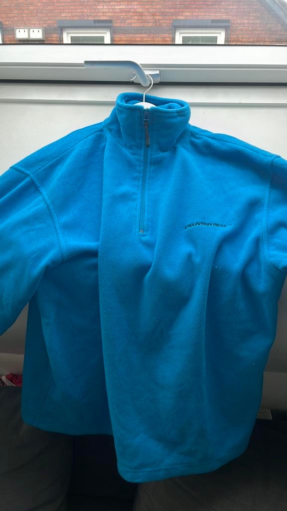 Mountain Peak fleece ski pulley – lichtblauw – maat XL, Ophalen of Verzenden, Zo goed als nieuw, Kleding, Overige merken