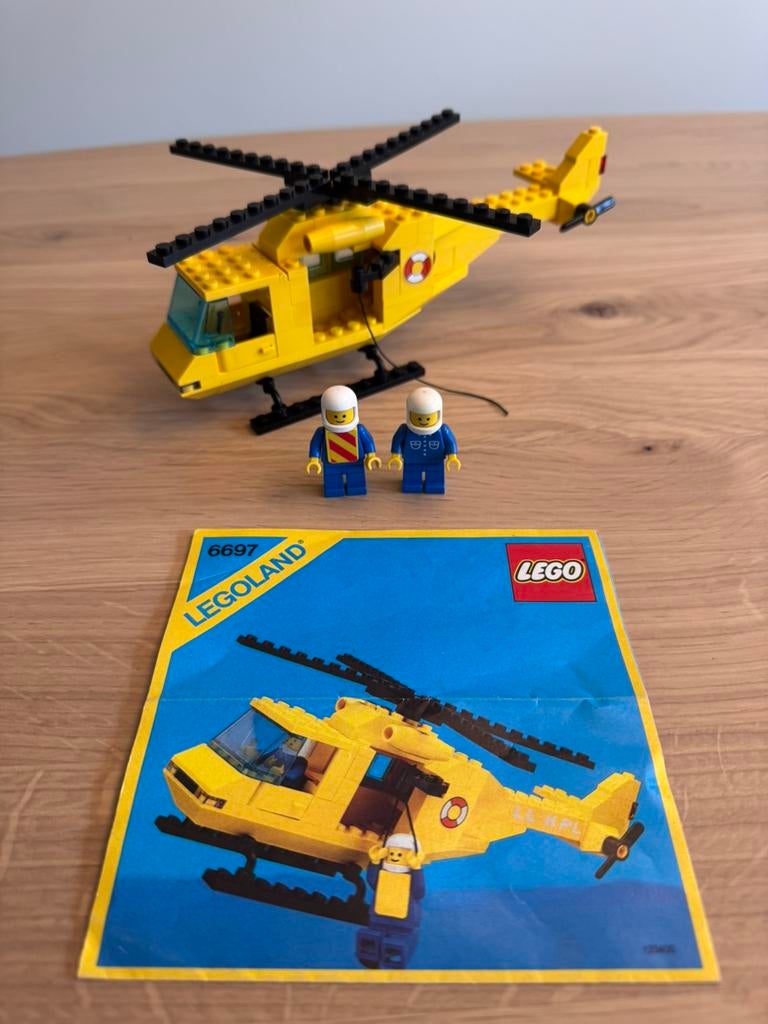 LEGO set 6697 Rescue-I Helicopter, Lego, Ophalen of Verzenden, Zo goed als nieuw, LEGOLAND