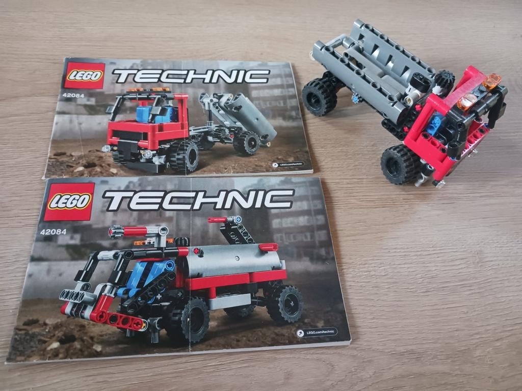 LEGO Technic 42084 Haakarmvoertuig - Compleet, zonder doos, Ophalen of Verzenden, Gebruikt, Overige merken