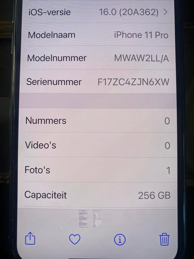 iPhone 11 pro, 256 Gb, 84% battery, Telecommunicatie, Mobiele telefoons | Apple iPhone, Gebruikt, IPhone 11 Pro, 84 %, Zonder simlock