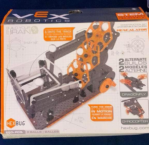 Hexbug vex robotics hexcalator ballenmachine constructieset, Ophalen of Verzenden, Zo goed als nieuw