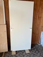 Svedex stompe deuren 211x88 cm, wit, inclusief beslag, Ophalen, Gebruikt, 80 tot 100 cm, Binnendeur