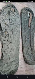 Leger slaapzak, Caravans en Kamperen, Slaapzakken, Ophalen of Verzenden, Zo goed als nieuw