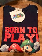 Super Mario Longsleeve Shirt - Maat 134/140, Kinderen en Baby's, Ophalen, Nieuw, Jongen, Shirt of Longsleeve