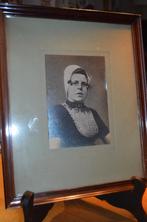 Oude foto's boer en boerin Zeeuws 19e eeuws, Verzamelen, Gebruikt, Foto, Klederdracht, Ophalen of Verzenden