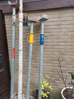 4 stuks bouwstempels verstelbaar, Ophalen of Verzenden, Gebruikt, Overige typen, Minder dan 2 meter