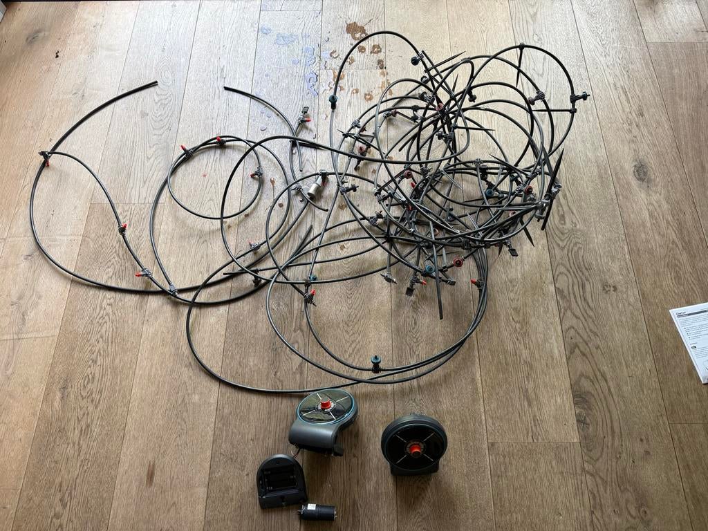 Gardena Aquabloom microdrup set - complete irrigatieset, Ophalen of Verzenden, Gebruikt, Overige typen