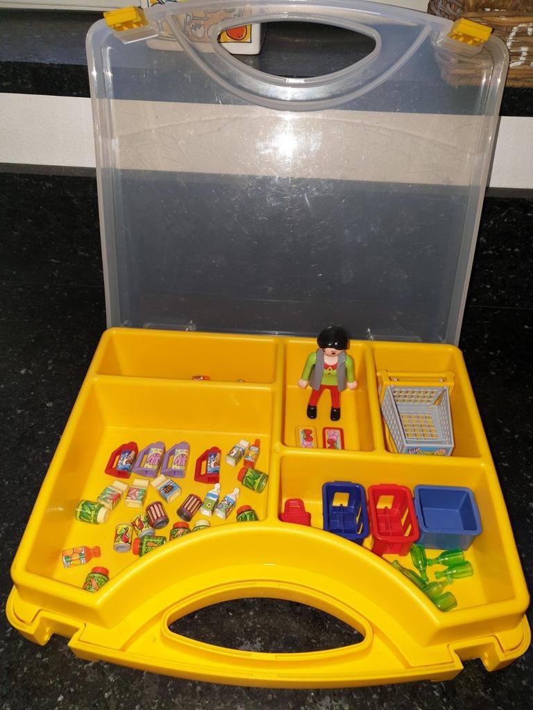 4178 Playmobil Meeneemkoffer winkel, Ophalen of Verzenden, Zo goed als nieuw, Complete set
