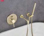 OP=OP Haldur, goud, inbouw badkraan, strak design - Nieuw, Ophalen of Verzenden, Nieuw