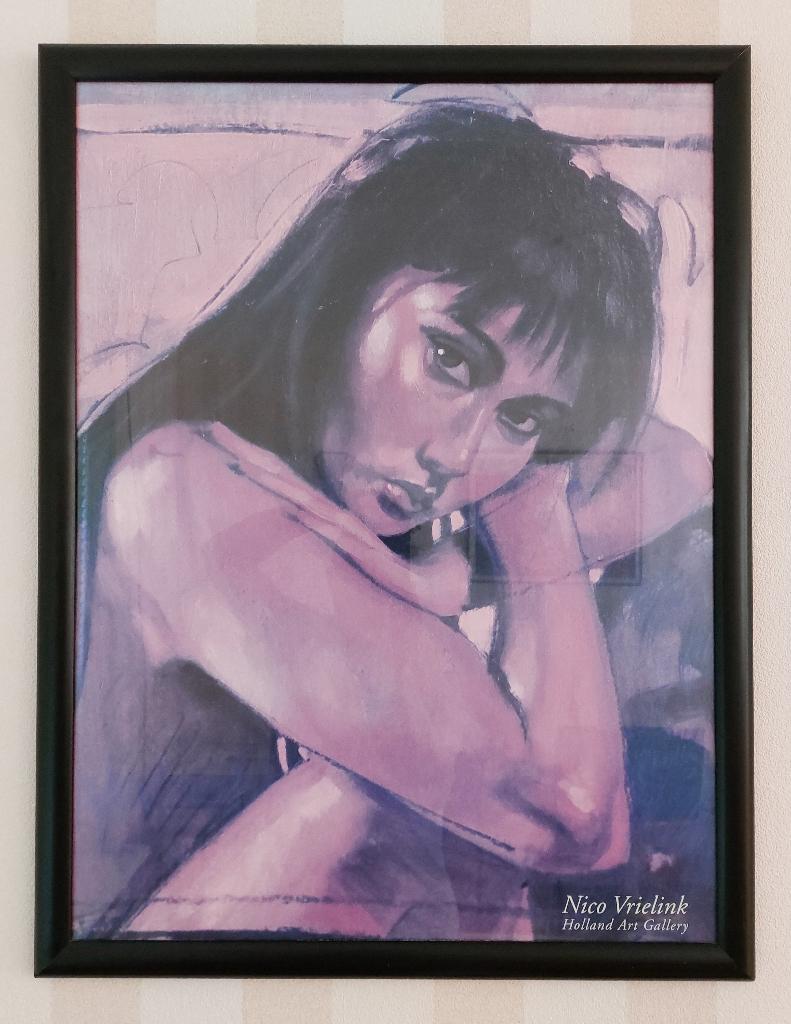 Nico Vrielink werk/ schilderij, Ophalen