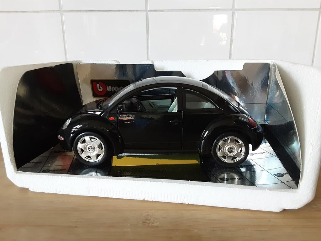 VOLKSWAGEN NEW BEETLE UIT 1998, Ophalen of Verzenden, Nieuw, Auto, Bburago
