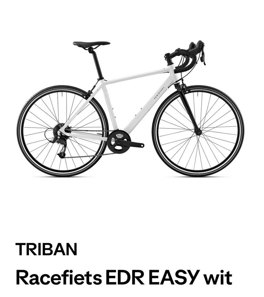 Witte Racefiets, Fietsen en Brommers, Fietsen | Heren | Sportfietsen en Toerfietsen, Gebruikt, Overige merken, Meer dan 20 versnellingen