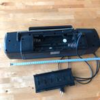 Vintage Philips Cassettedeck Radio - Dubbel Deck, Ophalen of Verzenden, Gebruikt, Radio