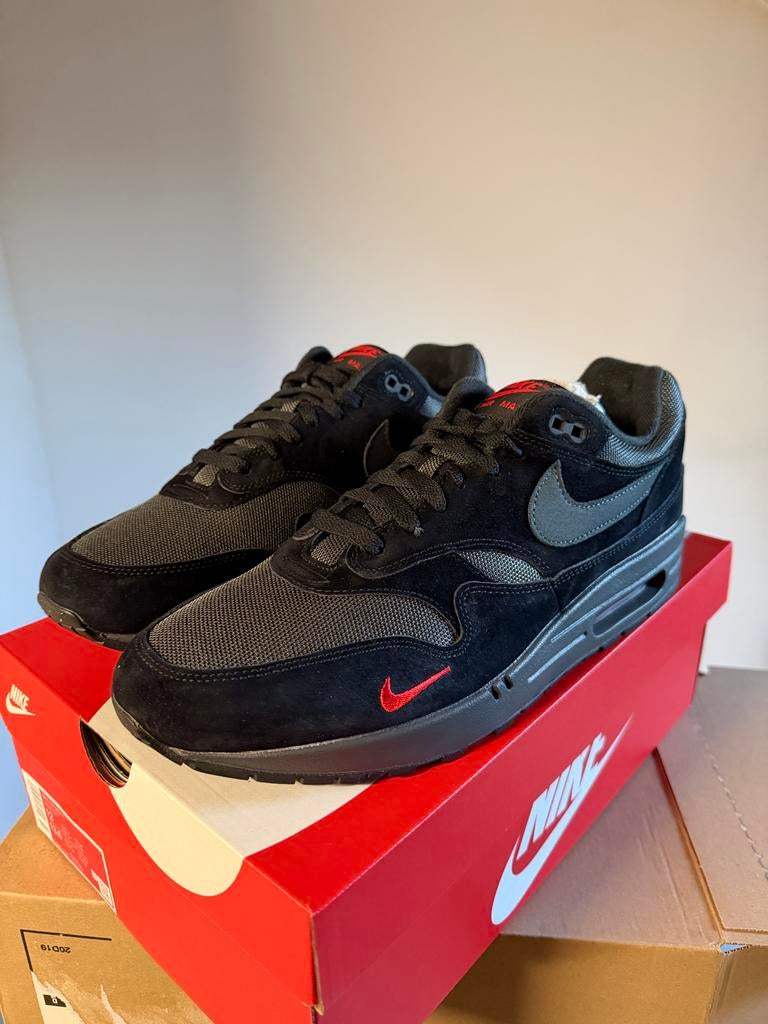 Nike Air Max 1 bred EU46, Ophalen of Verzenden, Nieuw, Zwart, Sneakers of Gympen