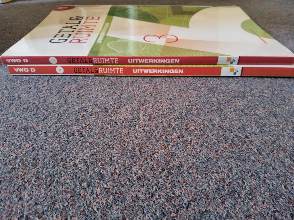 Getal & Ruimte Uitwerkingen VWO D deel 3 & 4, Boeken, Schoolboeken, Zo goed als nieuw, Wiskunde B, VWO, Ophalen of Verzenden
