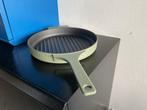Gietijzeren grillpan Sergio Herman 26 cm, Nieuw, Ophalen of Verzenden, Koekenpan of Braadpan, Gietijzer