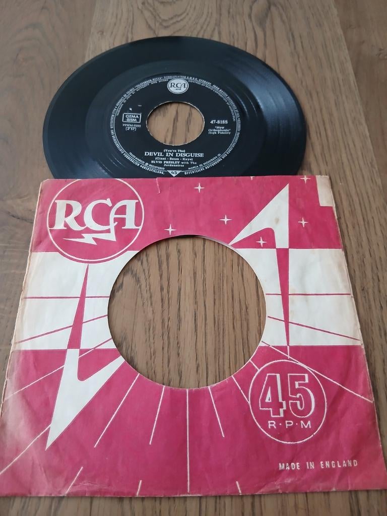 VNYL SINGLE   ELVIS PRESLEY  1963, Single, Ophalen of Verzenden, Zo goed als nieuw, Rock en Metal