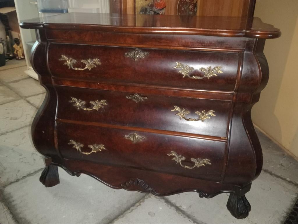 Antieke Hollandse commode, Ophalen