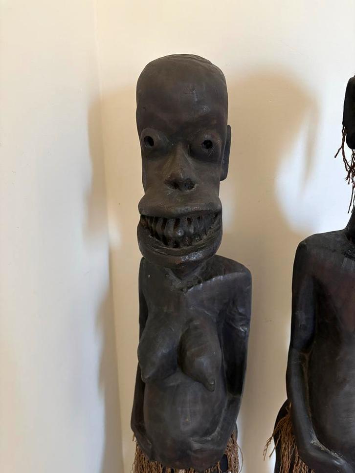 Originele handgemaakte hardhouten beelden uit Kenia, Antiek en Kunst, Kunst | Niet-Westerse kunst, Ophalen