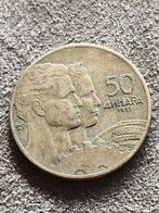 Joegoslavië 50 Dinara 1955 - Zeldzame Munt, Ophalen of Verzenden