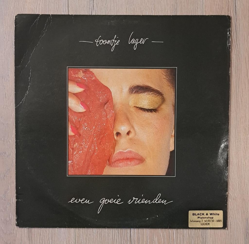 Toontje Lager - Even Goeie Vrienden LP (1983), Ophalen of Verzenden, 1980 - 1989, Gebruikt, 12 inch