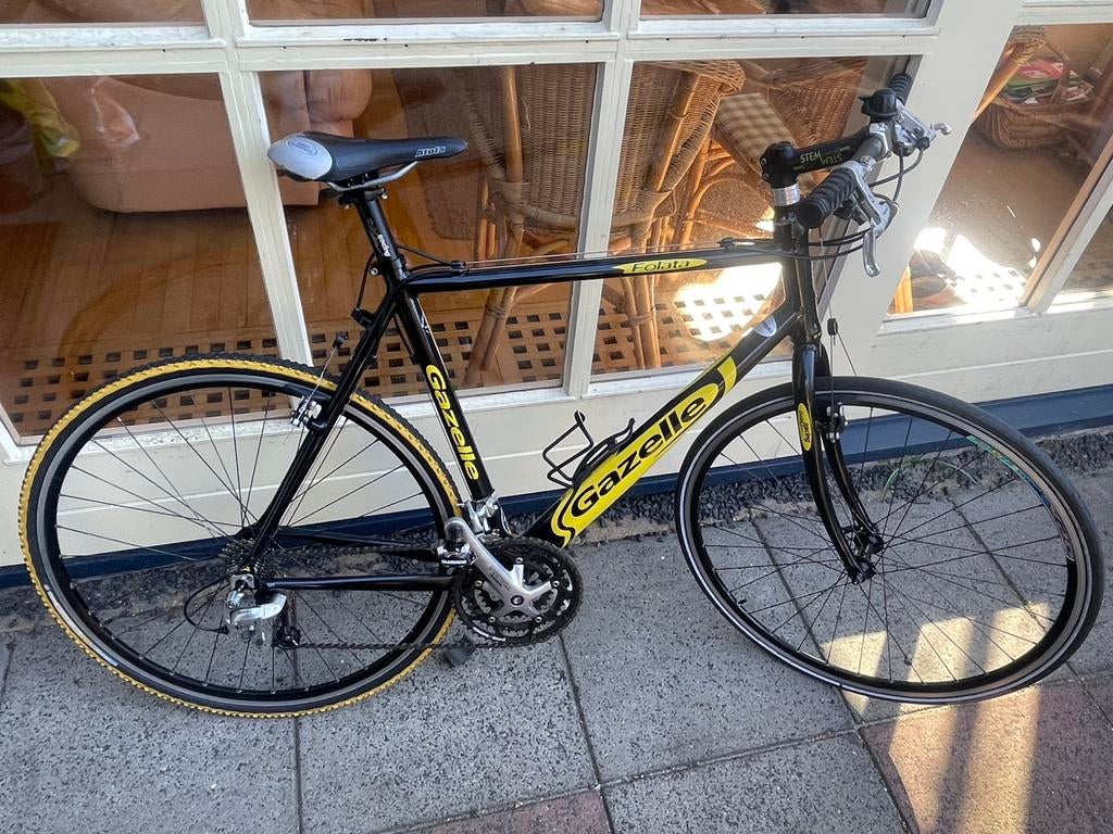 Unieke gazelle folata met Tiagra aandrijflijn, Ophalen, 28 inch, Velgrem, Zo goed als nieuw