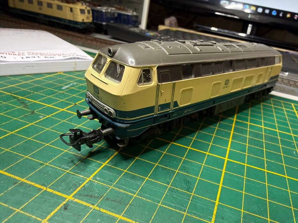 Marklin DB 216 188-3 diesel locomotief, Hobby en Vrije tijd, Modeltreinen | H0, Wisselstroom, Gebruikt, Locomotief, Ophalen of Verzenden