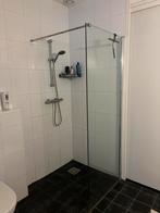 Inloopdouche / Douchewand glas met coating, Ophalen, Gebruikt