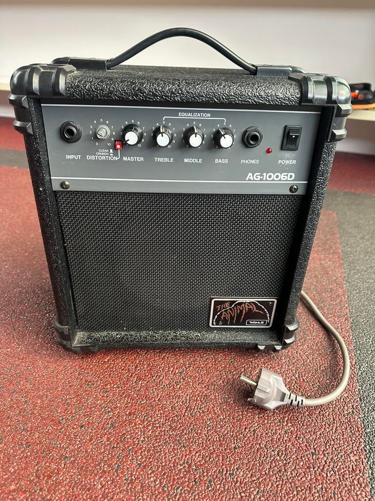 Gitaarversterker ‘The Animal’, Ophalen of Verzenden, Zo goed als nieuw, Gitaar, Minder dan 50 watt