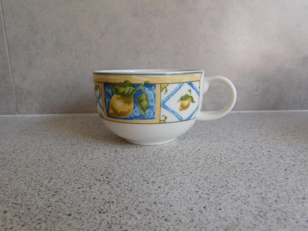Kop Every Day Lemon Trellis Royal Doulton, Ophalen of Verzenden, Zo goed als nieuw, Overige stijlen, Kop(pen) en/of Schotel(s)