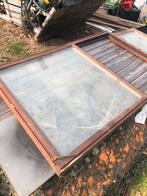 Gebruikte ramen met houten kozijn, Ophalen of Verzenden, Gebruikt, Gevelraam of Ruit, 80 tot 120 cm