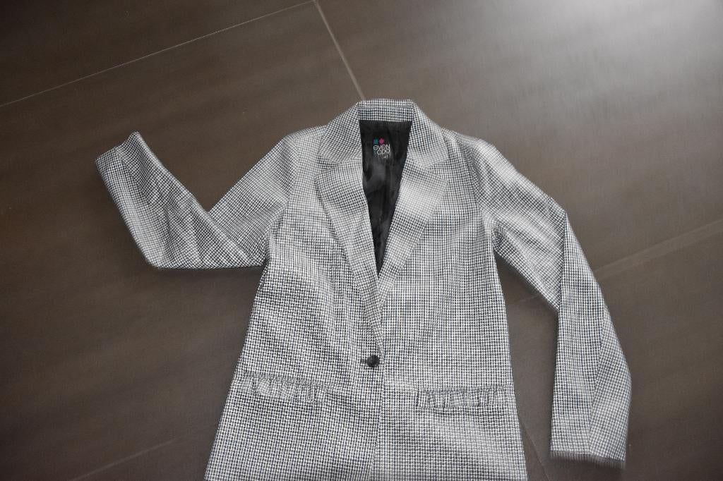 Geruit pak van Even & Odd, Kleding | Dames, Jasjes, Kostuums en Pakken, Zo goed als nieuw, Kostuum of Pak, Maat 34 (XS) of kleiner