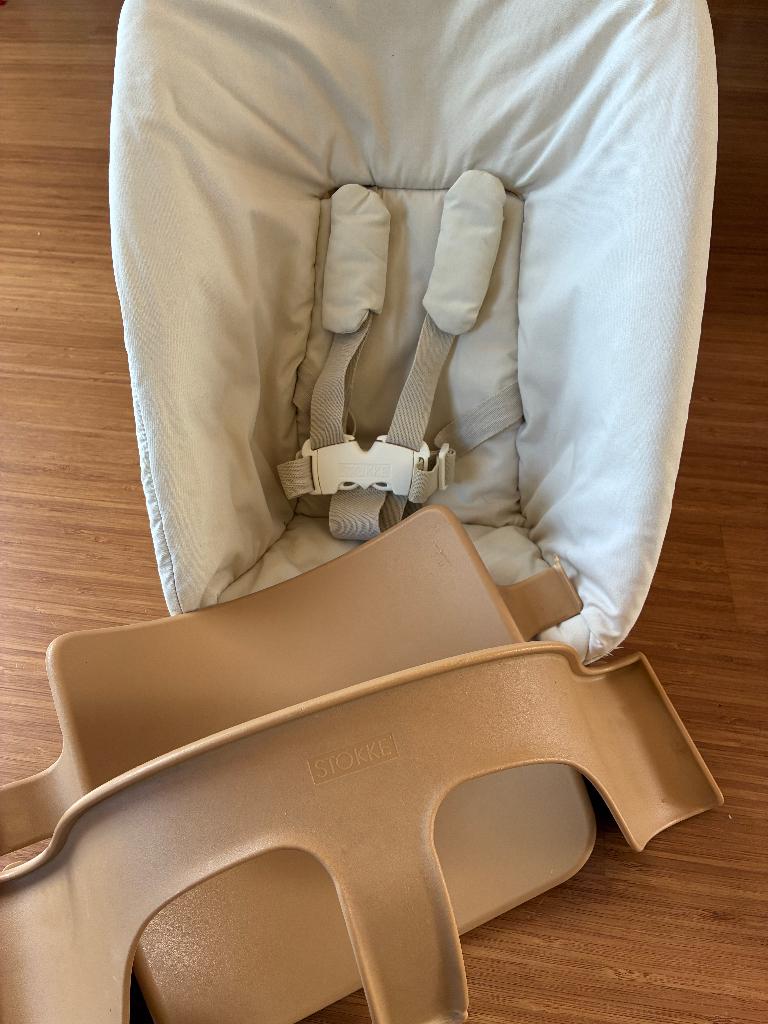 Stokke Tripp Trapp Newborn Set + Verkleiner, Kinderen en Baby's, Kinderstoelen, Ophalen, Gebruikt, Meegroeistoel, Stoelverkleiner
