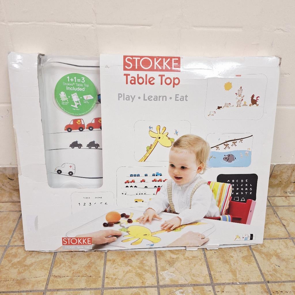 Stokke Tafel Top Table Top Speelplaat, Gebruikt, -, Overige typen, Ophalen of Verzenden