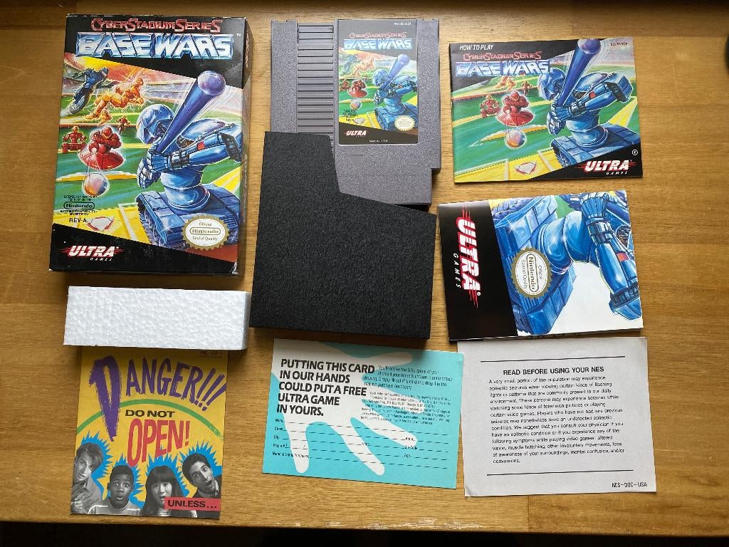 Base wars nes usa + poster, Avontuur en Actie, 1 speler, Ophalen of Verzenden, Zo goed als nieuw