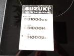 orig werkplaats onderdelenboek Suzuki GS1000, Verzenden, Suzuki