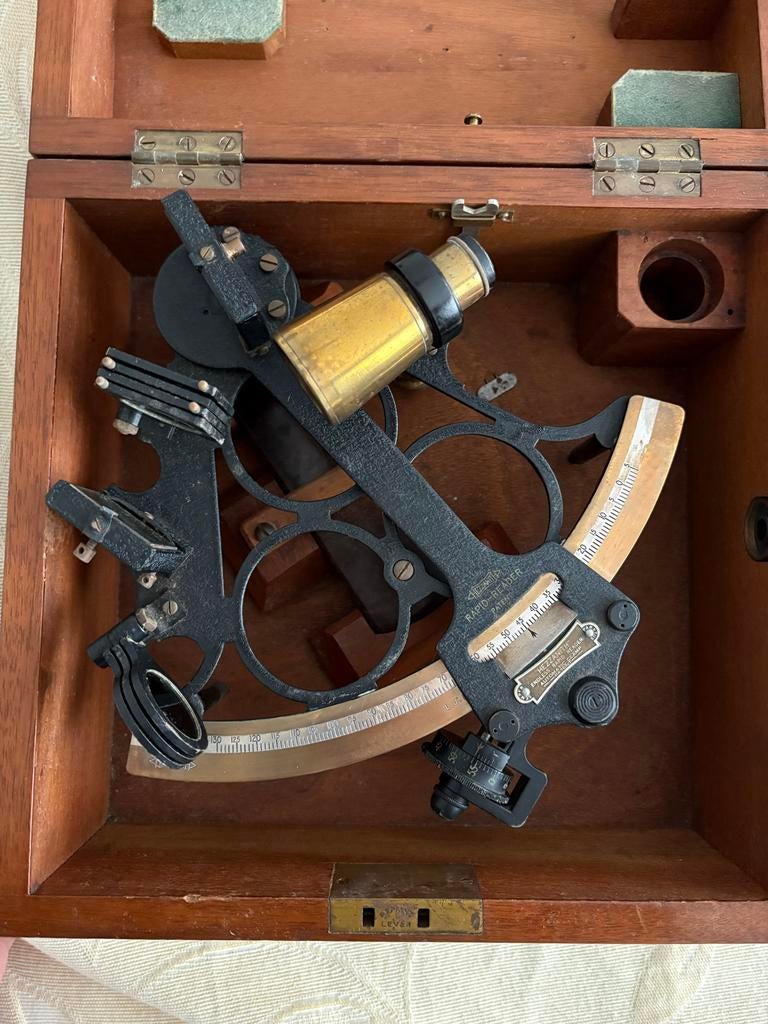 Hezzanith Rapid-Reader Sextant van Heath&Co (1930-1950), Antiek en Kunst, Ophalen