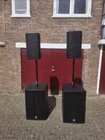 Dikke geluidset : 18" hoorngeladen sub & 12" top set, Audio, Tv en Foto, Luidsprekers, Gebruikt, Overige typen, 120 watt of meer