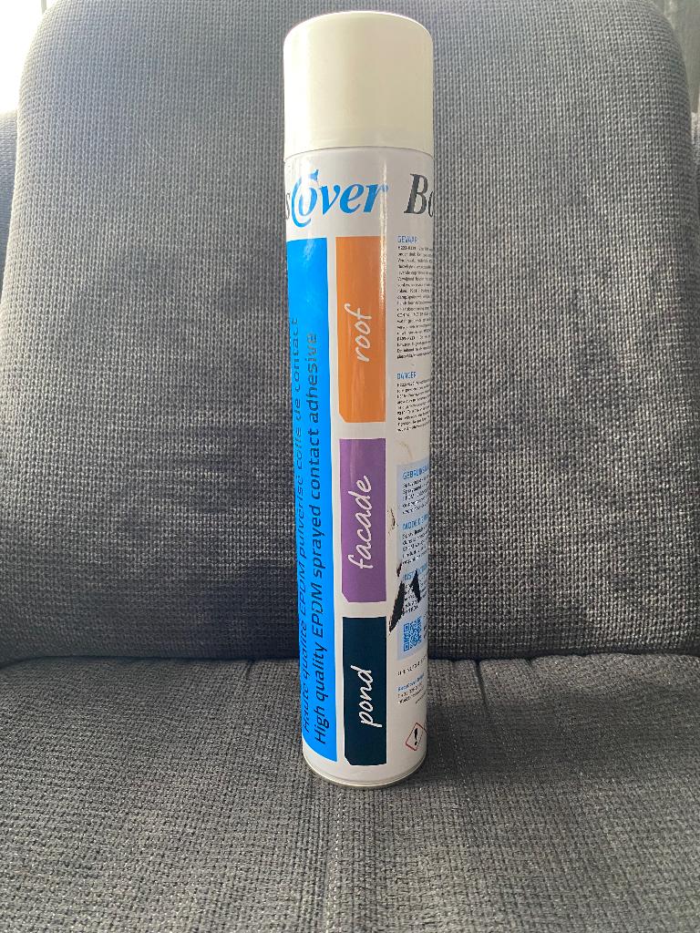 Verspuitbare EPDM contactlijm, Ophalen, Overige materialen, Zwart, Overige typen