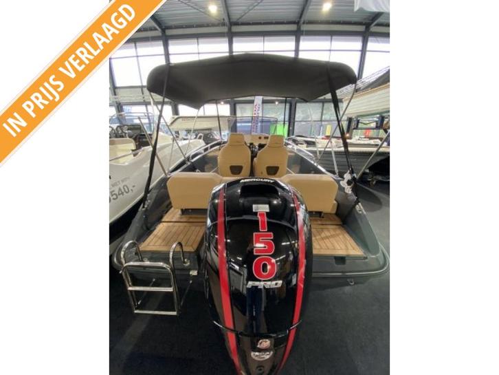 Ocean Master 605 S DEMO € 37.750 inkl 150 PK, Watersport en Boten, Speedboten, Nieuw, 6 meter of meer, Benzine, 120 tot 200 pk