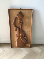 Filipijns houtsnijwerk vrouw, Ophalen